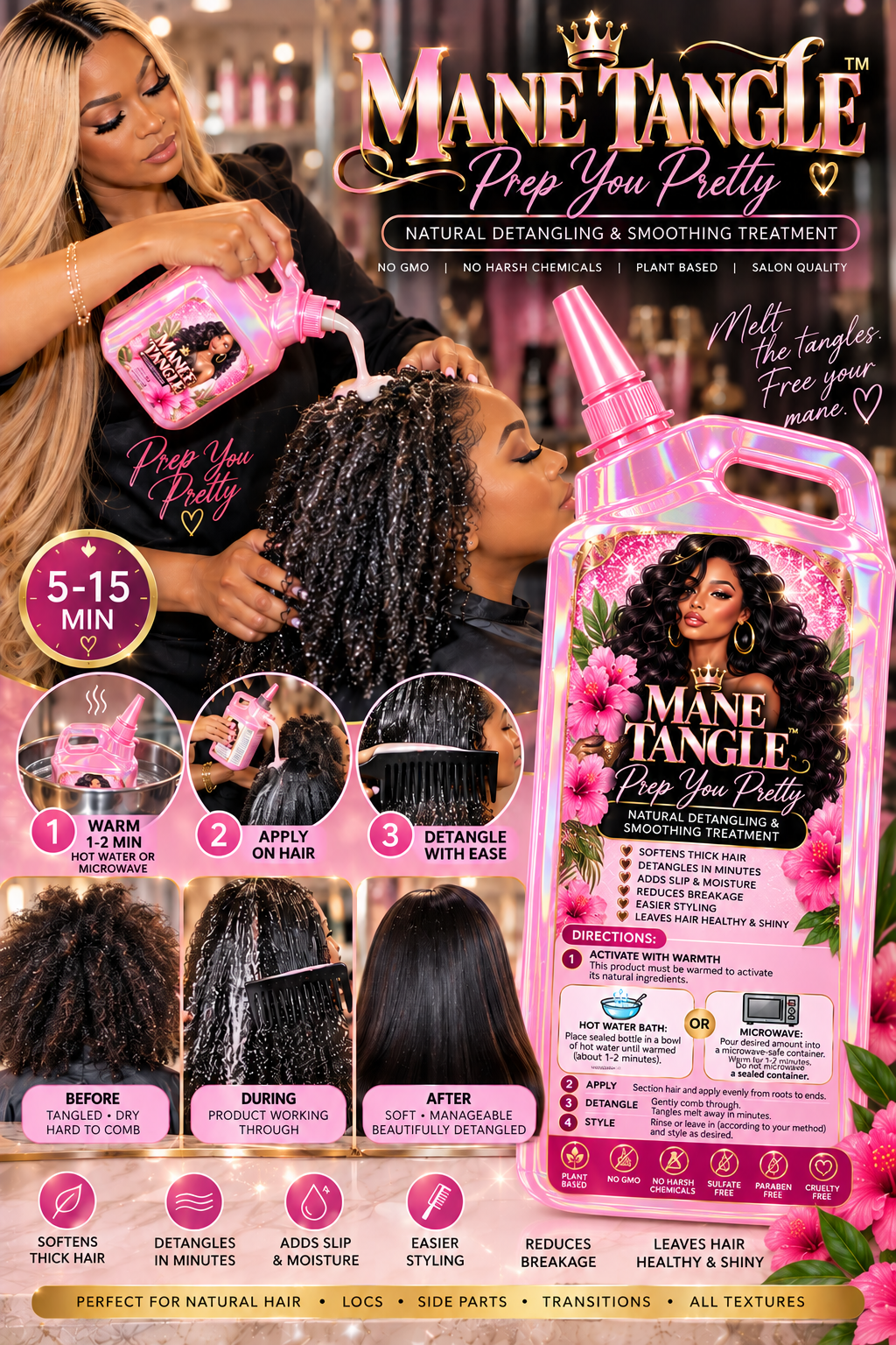 Mane Tangle Detangle Treatment