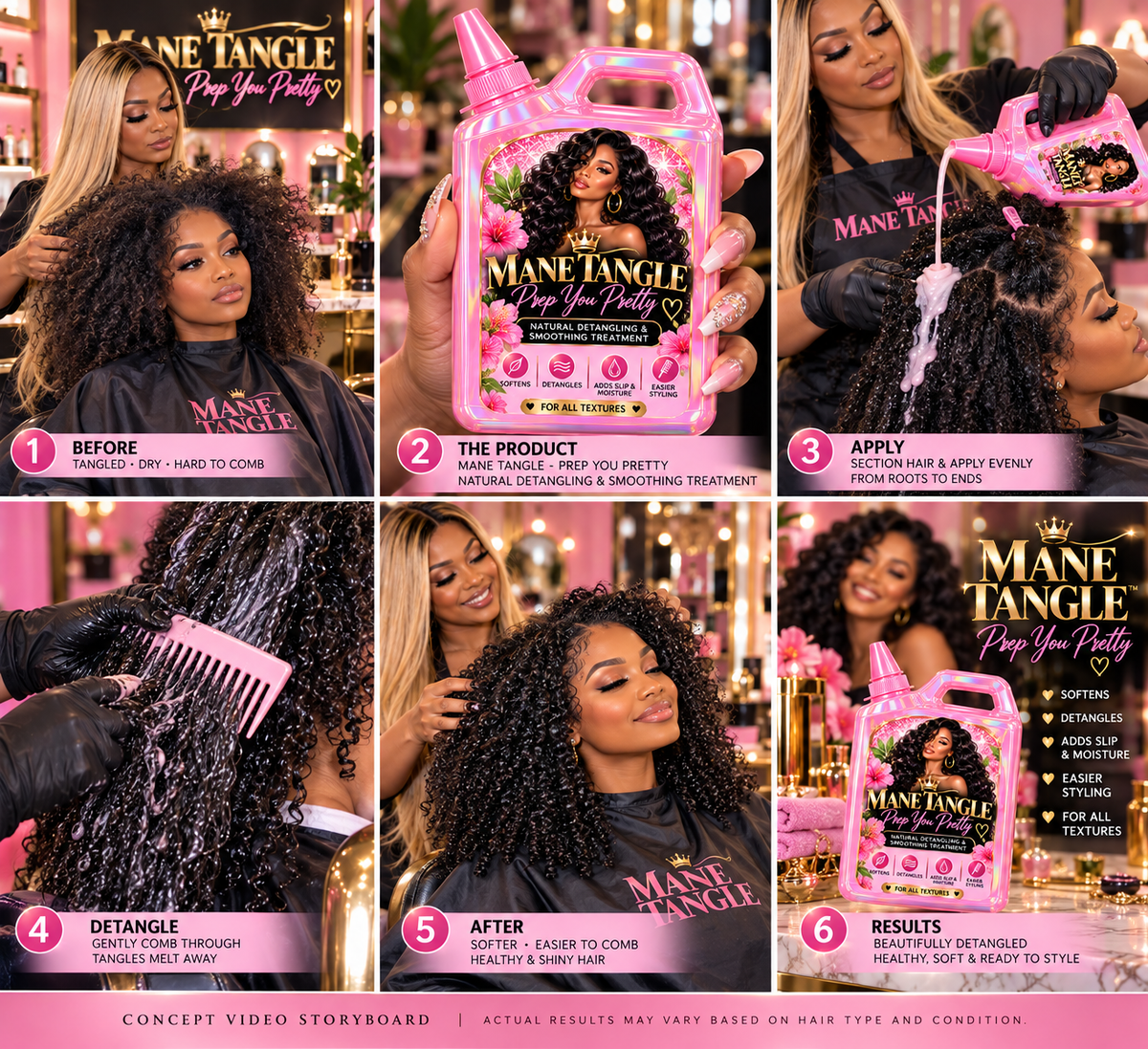 Mane Tangle Detangle Treatment
